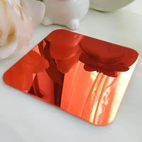 Креативные DIY 3d анютины глазки большой цветок настенные наклейки акриловое декоративное зеркало наклейка для гостиной спальни Декор Настенная роспись R066 - Цвет: Red