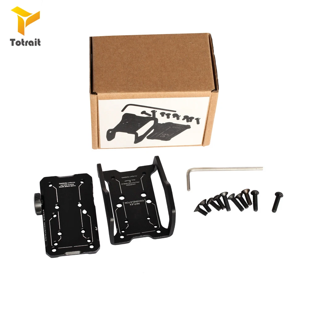 TOtrait Тактический Многофункциональный Универсальный Rex Sight Mount RMR Base Mount Reflex Exoskeleton on Picatinny Rail аксессуары