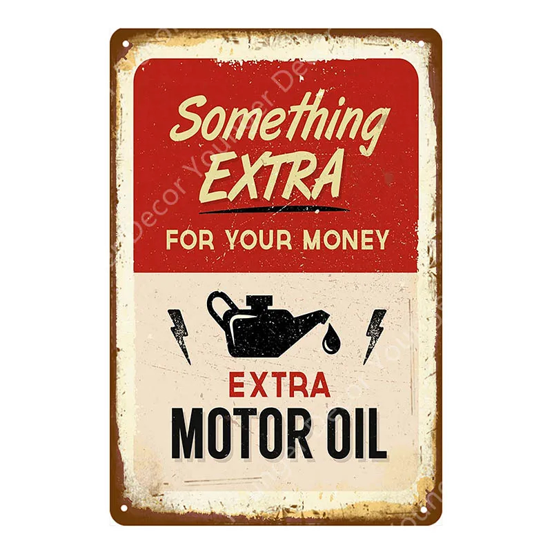 YD8451B Esso Castrol Texaco винтажные металлические жестяные знаки моторное масло автомобильные шины Плакат Бар Паб Гараж Декор Ретро настенная живопись табличка - Цвет: YD8451B
