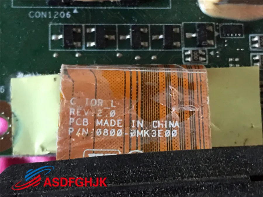 Оригинальная прочная USB плата для Dell Latitude 7202 с кабелем 0800-0MK3E00 полностью протестирована