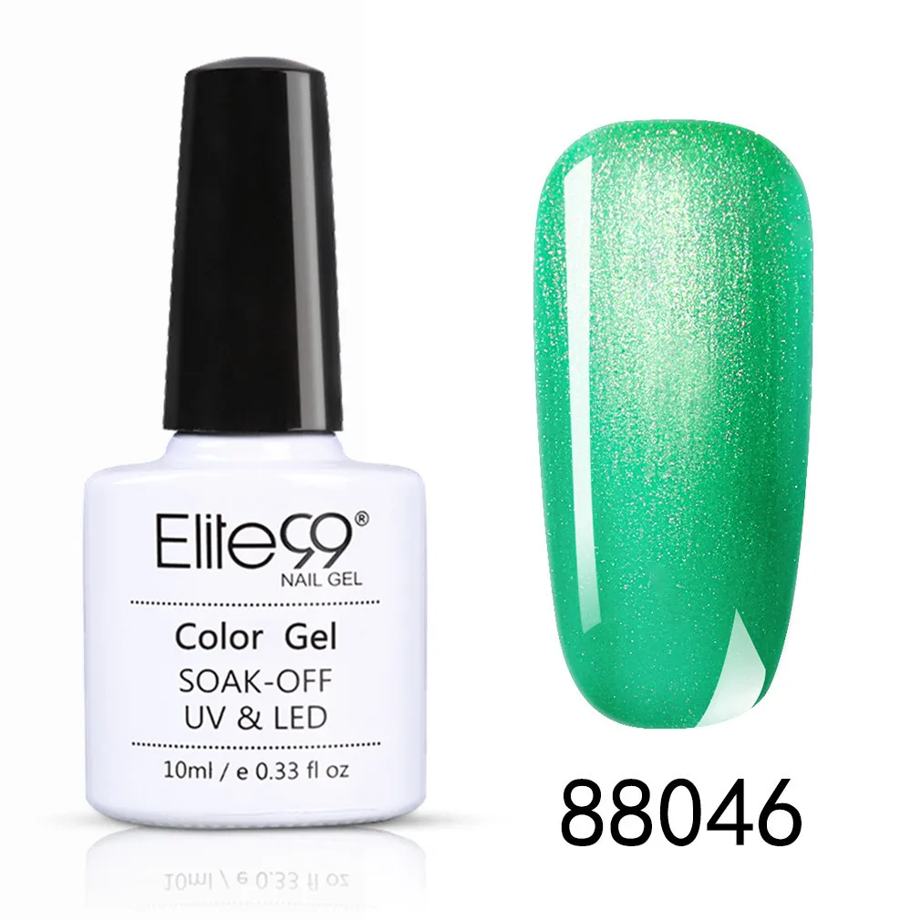 88046 Elite99 10ml Changeable Gel Nail Polish Marble Halo Effect Nail Art Design Gel Lacquer Long Lasting UV Nails Gel Varnish Polish - Цвет: 88046