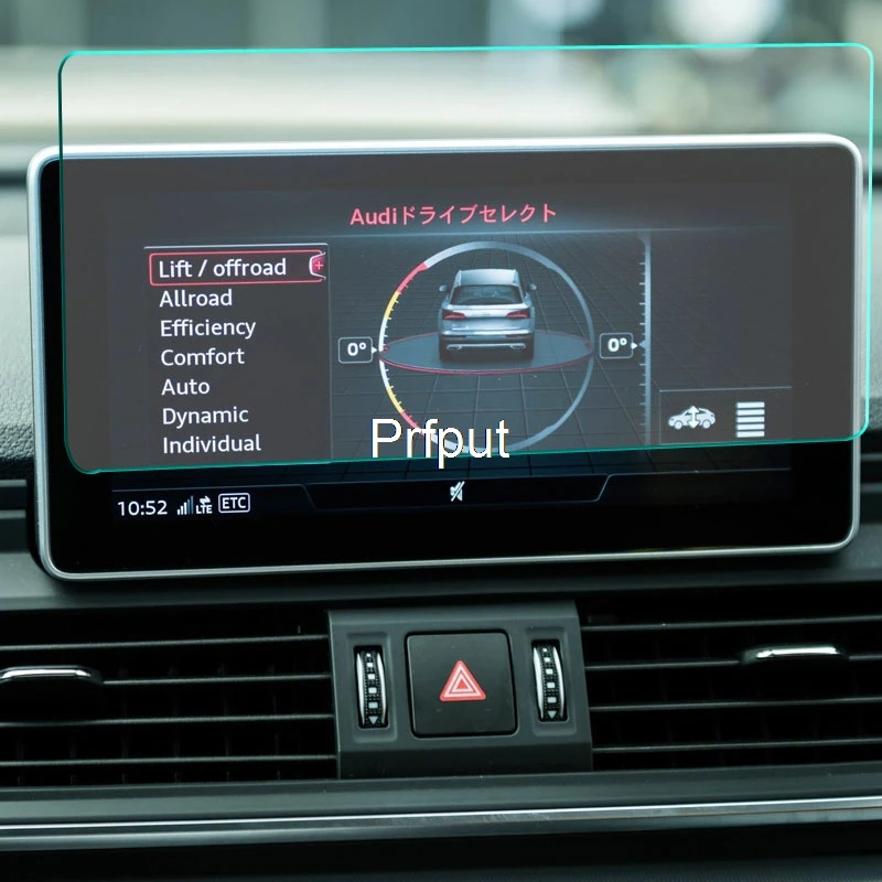 

Защитная пленка из закаленного стекла с защитой от царапин пленка для Audi Q7 и формирующая листы для кровли 4 м 2016-2019 автомобиля GPS навигации пленка ЖК-дисплей экран аксессуары