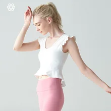 Женские футболки жилет для йоги, для девушек, без рукавов, укороченный топ, спортивные рубашки, профессиональный фитнес, тренажерный зал, тренировка, бег, Тонкий Топ