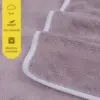 Sinland Ultra Absorbent Household Microfiber Bath Towel Face Hand Towel Set Bathroom Shower Spa For Home Hotel Adults 4