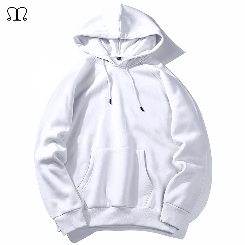 Warm Fleece Hoodies Men Sweatshirts 2020 New Spring Autumn Solid White Color Hip Hop Streetwear Hoody Man's Clothing EU SZIE XXL Warm Fleece Hoodies Men Sweatshirts 2020 New Spring Autumn Solid White Color Hip Hop Streetwear Hoody Man's Clothing EU SZIE XXL
