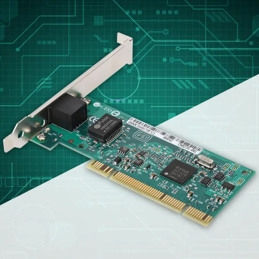 Сетевая карта PCI-E Gigabit для Intel82540 чип сетевая карта 1000M совместима с настольной компьютерной сетевой картой RTL8169 4