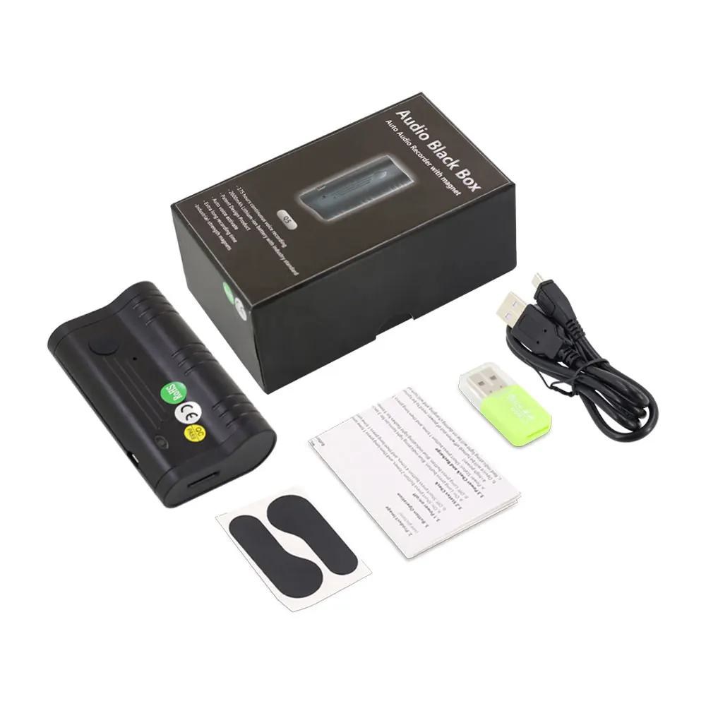 Powerful Magnetic Dictaphone Voice Recorder 180