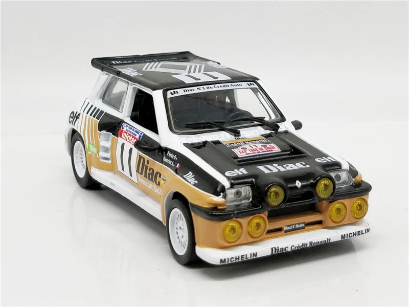 N OREV 1:43 Renault Turbo2 1982 гонки#11 бутик сплав автомобиль игрушки для детей модель детской игрушки оригинальная упаковка