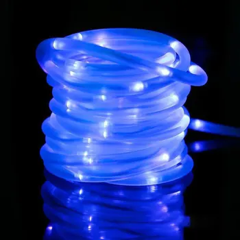 

100 LED Battery Powered Rope Tube String Lights With Remote Multi Colored Dimmable Waterproof Vine Light For home Decoration Hot