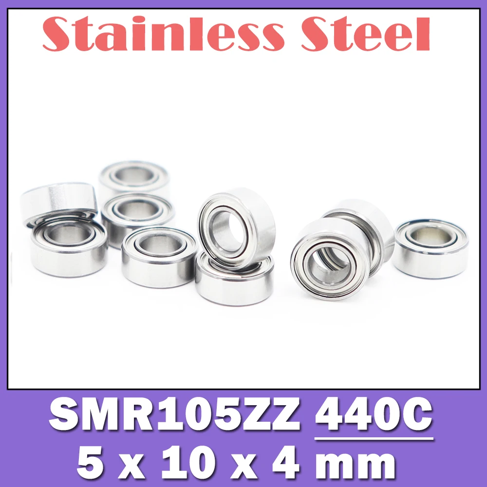 Подшипник SMR105ZZ 5*10*4 мм (10 шт.) шаровые подшипники из нержавеющей стали