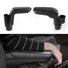 Кожаный подлокотник с подстаканником шкафчик для Mercedes смарт 453 Fortwo Forfour- автомобильные аксессуары для интерьера