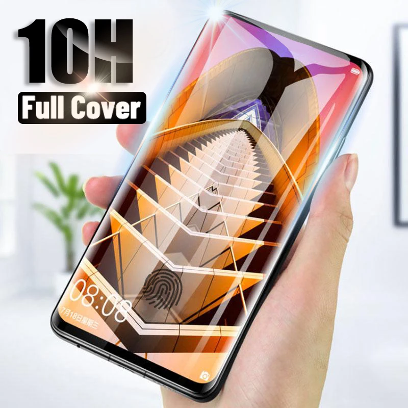 10H полное покрытие закаленное стекло для Huawei P30 Lite P20 P40 Pro Plus Защита экрана Mate 30 20 HD
