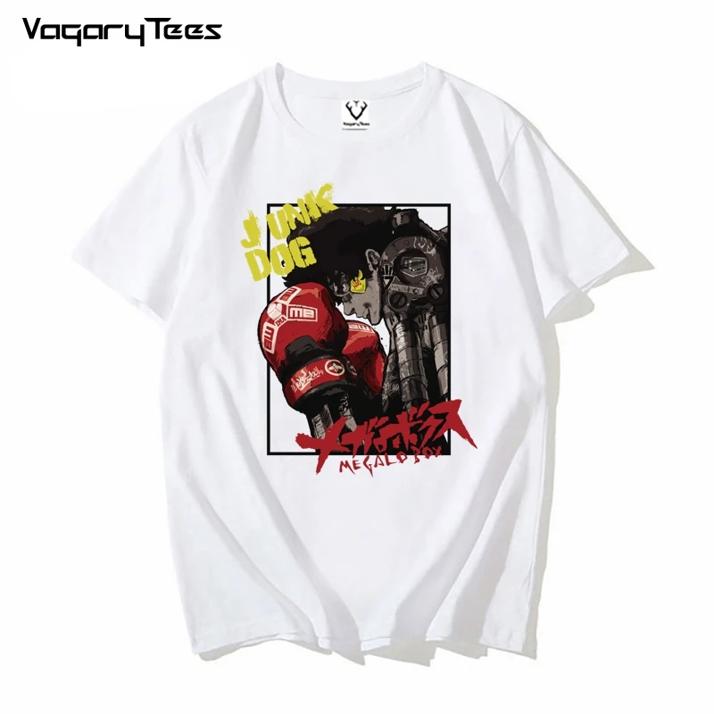 

Boxer fight funny t shirt men new white casual Junk Dog tshirt homme unisex fresh Manga style streetwear short t-shirt