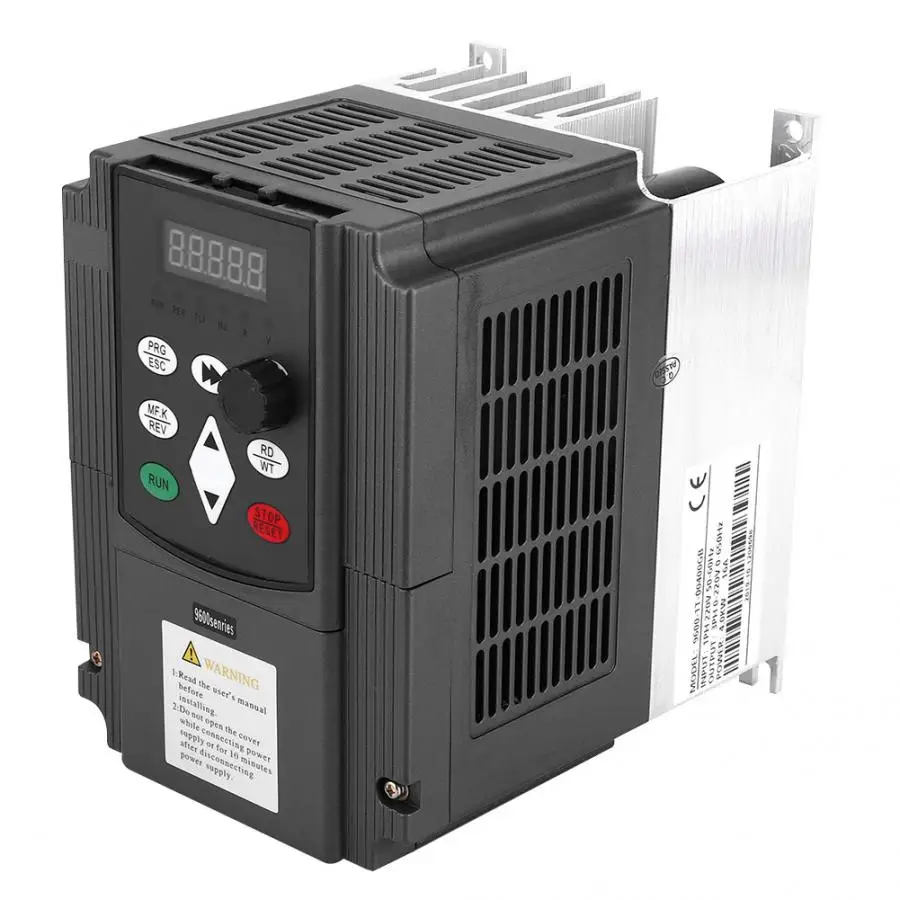 Частотно-регулируемым приводом инвертор 4KW 220VAC однофазный до 3-х фазный частотно-регулируемым приводом инвертор Скорость Управление Универсальный Векторный Преобразователь частоты