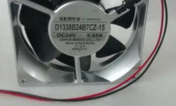 

D1338B24B7CZ-15 original servo high-power cooling fan 24V 0.65A 12738