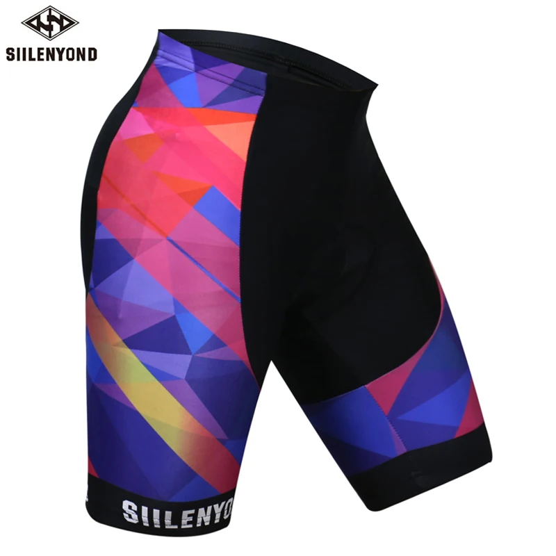 Siilenyond велосипедные шорты, мужская спортивная одежда, мягкие дышащие велосипедные шорты для верховой езды mtb с нагрудником, анти-пот, шорты для велосипедистов mtb - Цвет: color 5