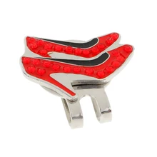 Шикарные женские туфли на высоких каблуках магнит, заколка на шляпу маркер мяча для гольфа, пригодный для гольфа Кепки козырек