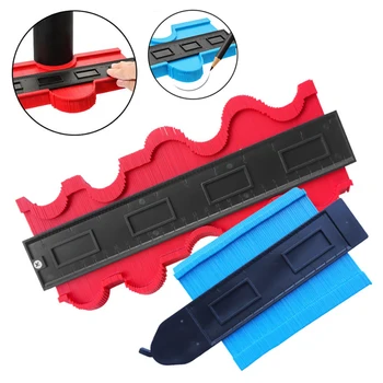

5/10 inch Contour Gauge ruler Measuring Tool Copy Duplicate Gauge profile tool contour meter for woodworking General Tools