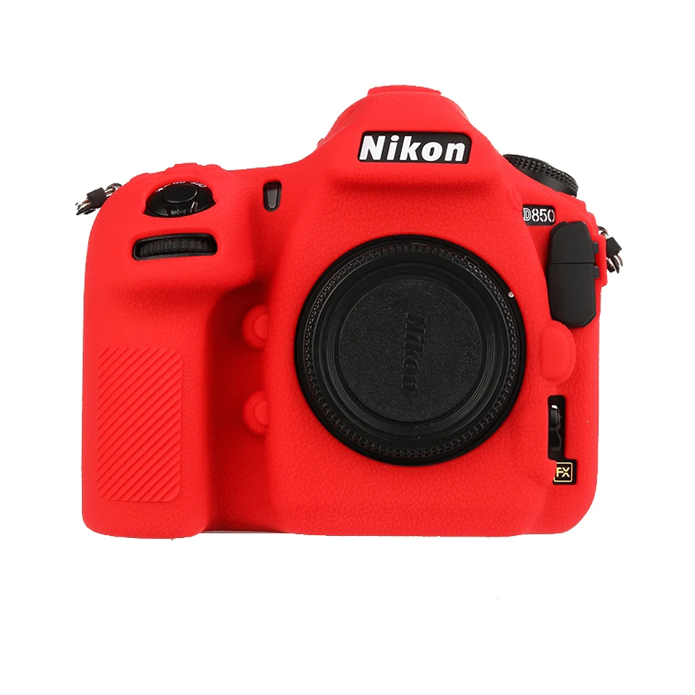 Силиконовая кожа брони чехол DSLR камера корпус протектор видео сумка для Canon EOS R EOS RP Nikon D810 D7500 D500 D850 D800 Z7 Z6