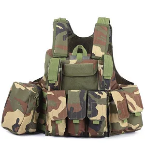 Style 7 Амфибия Боевой страйкбол Molle пуля штурмовая пластина Перевозчик жилет камуфляж охота военный тактический жилет 10 цветов - Цвет: Style 7