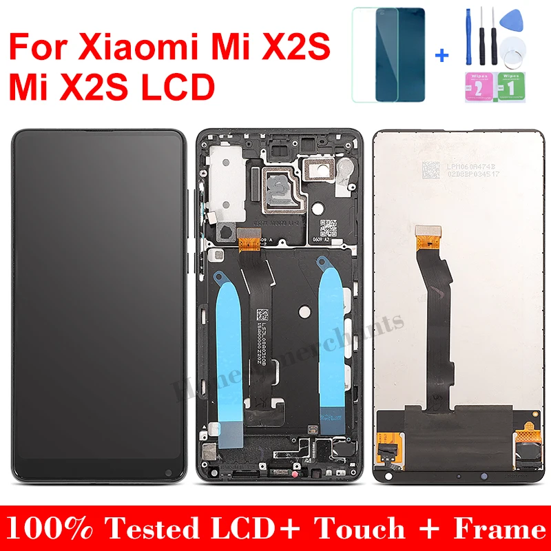 ЖК-дисплей 5 99 дюйма для Xiaomi Mi Mix2S сенсорный экран новый дигитайзер сменная