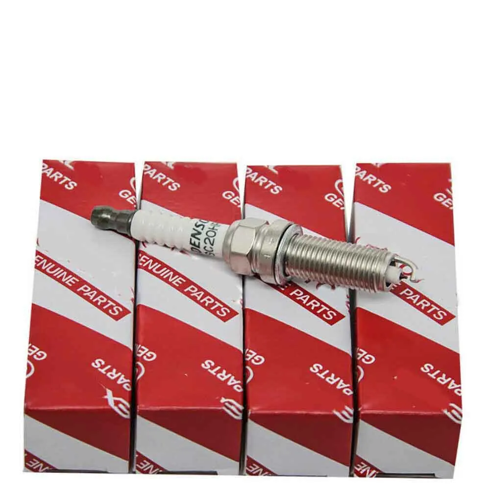 

4Pcs Iridium Spark Plug SC20HR11 90919-01253 For Toyota Matrix Corolla Prius Lexus CT200h Scion iQ xD