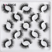 MAANGE 13 Pairs 3D Mink Eyelashes False Eyelashes Long Lasting Eyelash Extension Supplies Faux Mink Lashes Beauty Make Up Tools MAANGE 13 Pairs 3D Mink Eyelashes False Eyelashes Long Lasting Eyelash Extension Supplies Faux Mink Lashes Beauty Make Up Tools