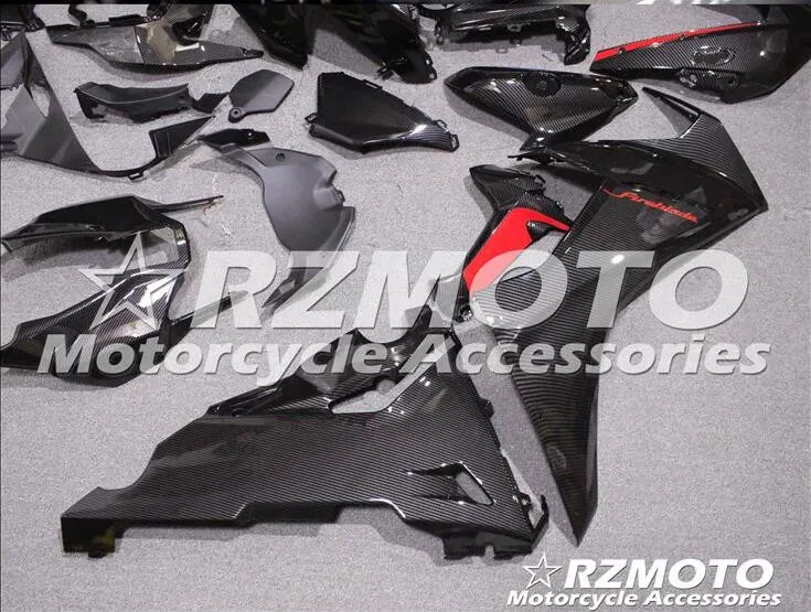 Мотоциклетный обтекатель abs комплект для Honda CBR1000RR- углеродное волокно узор переводная вода печать ACEKITS Магазин № 0131