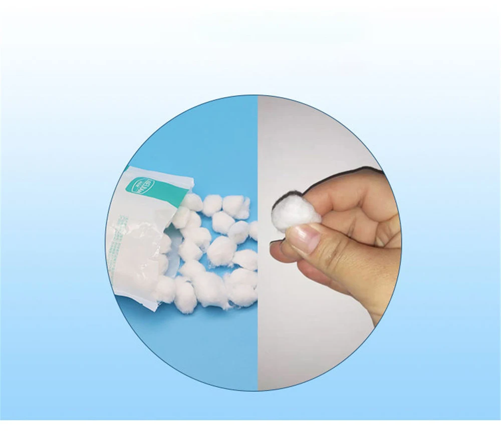 1Pack Dog & Cat Farm Animal Medical Dental Hemostasis Sucking Saliva Pet Cotton Balls Acupuncture Needle Cupping Ignition Scrubs (12)