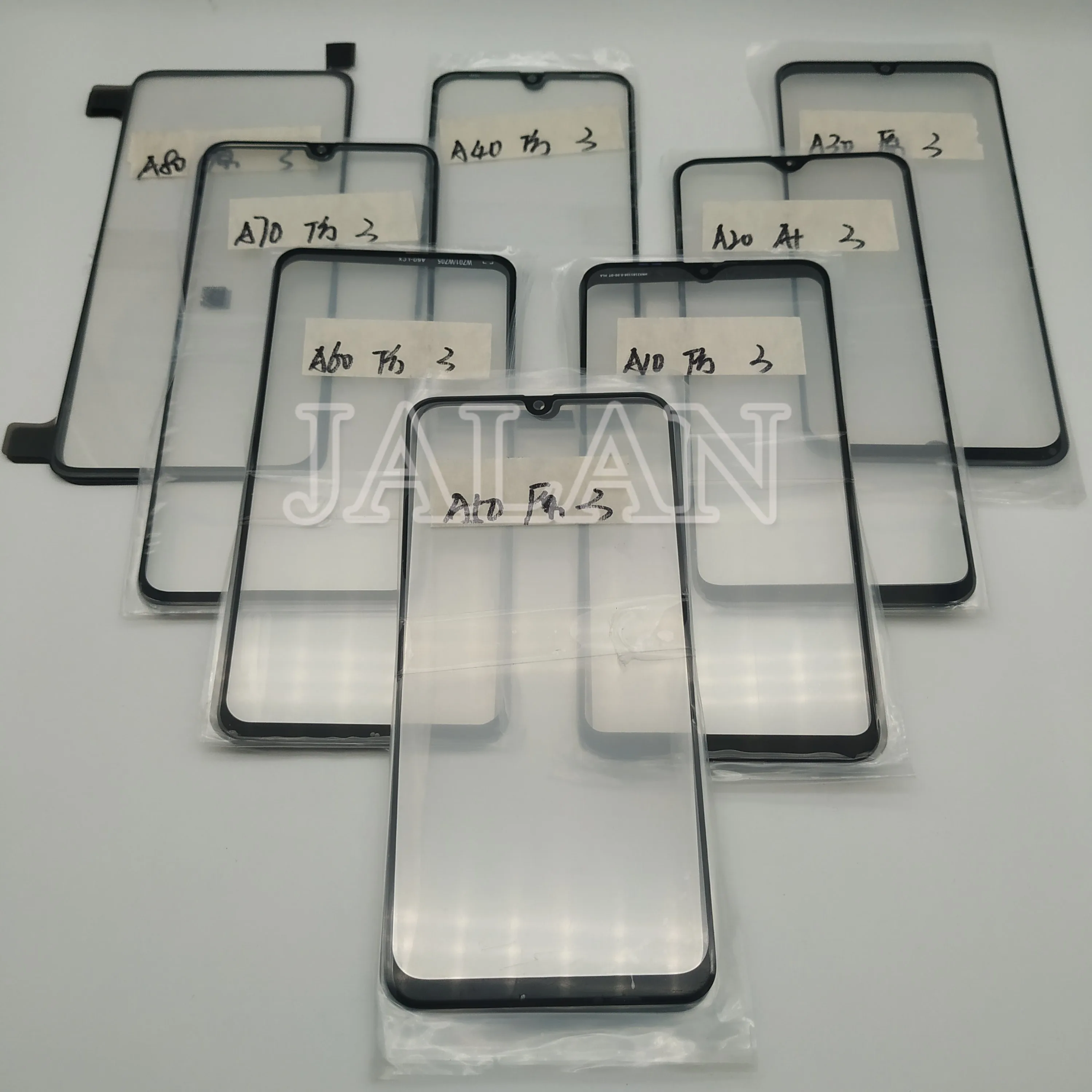 A10/A20/A30/A40/A50/A60/A70/A80 дигитайзер ЖК-дисплей Переднее стекло Внешний объектив замена мобильного Обновление телефона