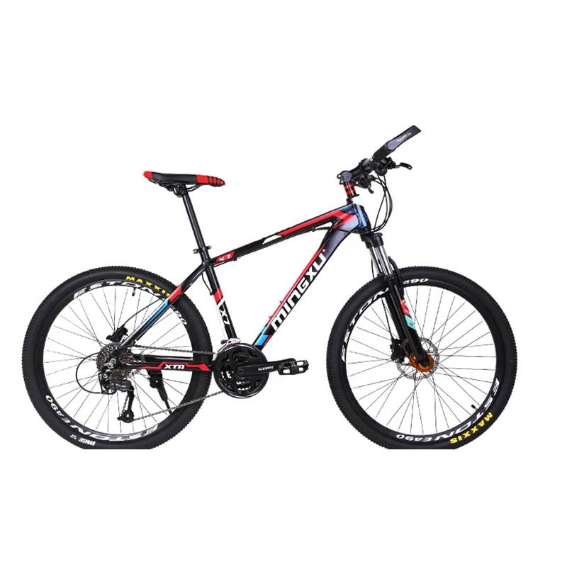 Mountain Bike Aluminum Alloy Frame 27 Speed 26 Inch Double Disc Brake Gear Tanker
