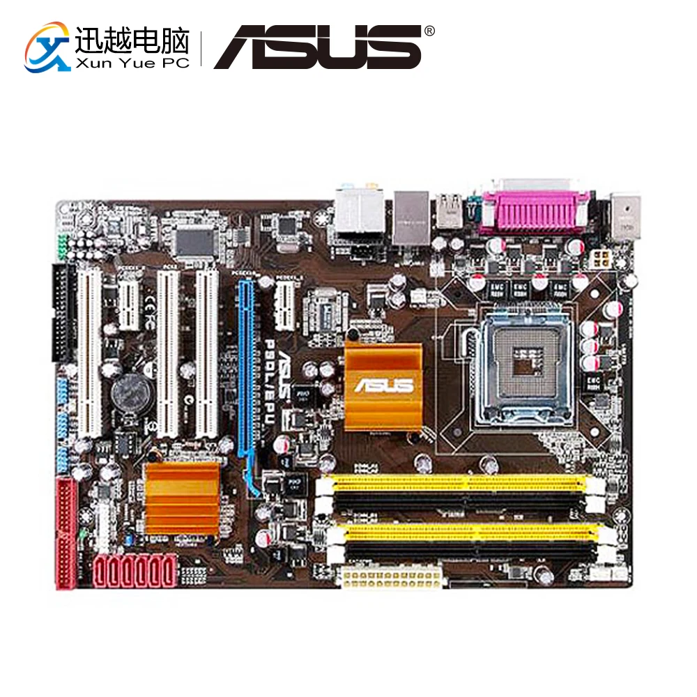 

Asus P5QL/EPU Desktop Motherboard P43 Socket LGA 775 For Core 2 Duo DDR2 8G SATA2 USB2.0 ATX Original Used Mainboard