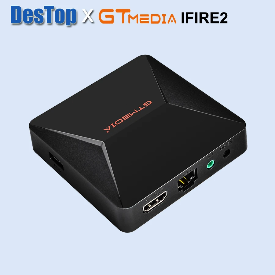 TV Box 1PC Hot GTMedia Ifire2 Set Top Box TV Decoder FULL HD 1080P HEVC 10bit 2.4G Wireless Remote Control iFIRE 2 IPTV smart tv box,tv box