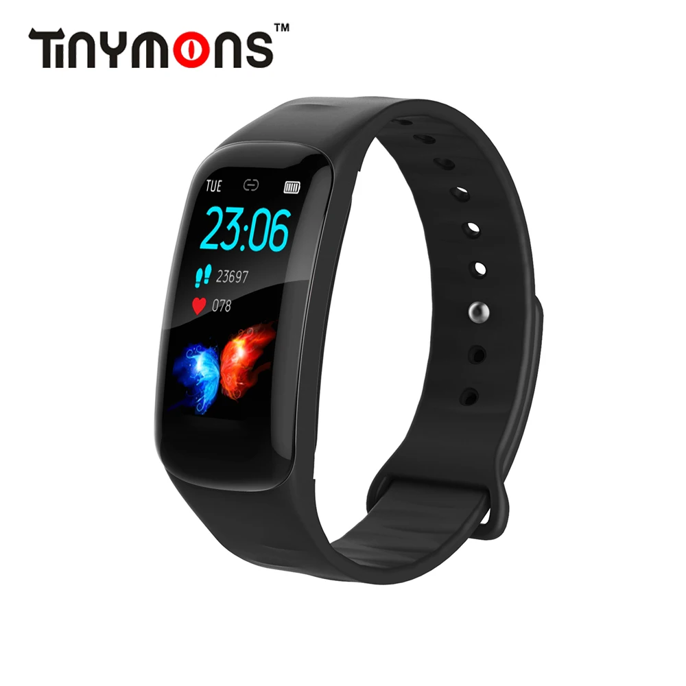 

Tinymons H29 Smart Watch Sport Smart Activity Tracker Heart Rate Fitness Bracelet Smartwatch connect Android IOS Smart Phone