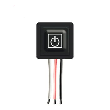 

5pcs Electric heating clothes three-step temperature control switch waterproof switch silicone temperature control button