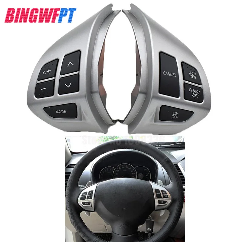 1Set Car steering wheel control buttons with cables for Mitsubishi Lancer EX10 Lancer X Outlander ASX Colt Pajero Sport|Car Switches & Relays| - AliExpress