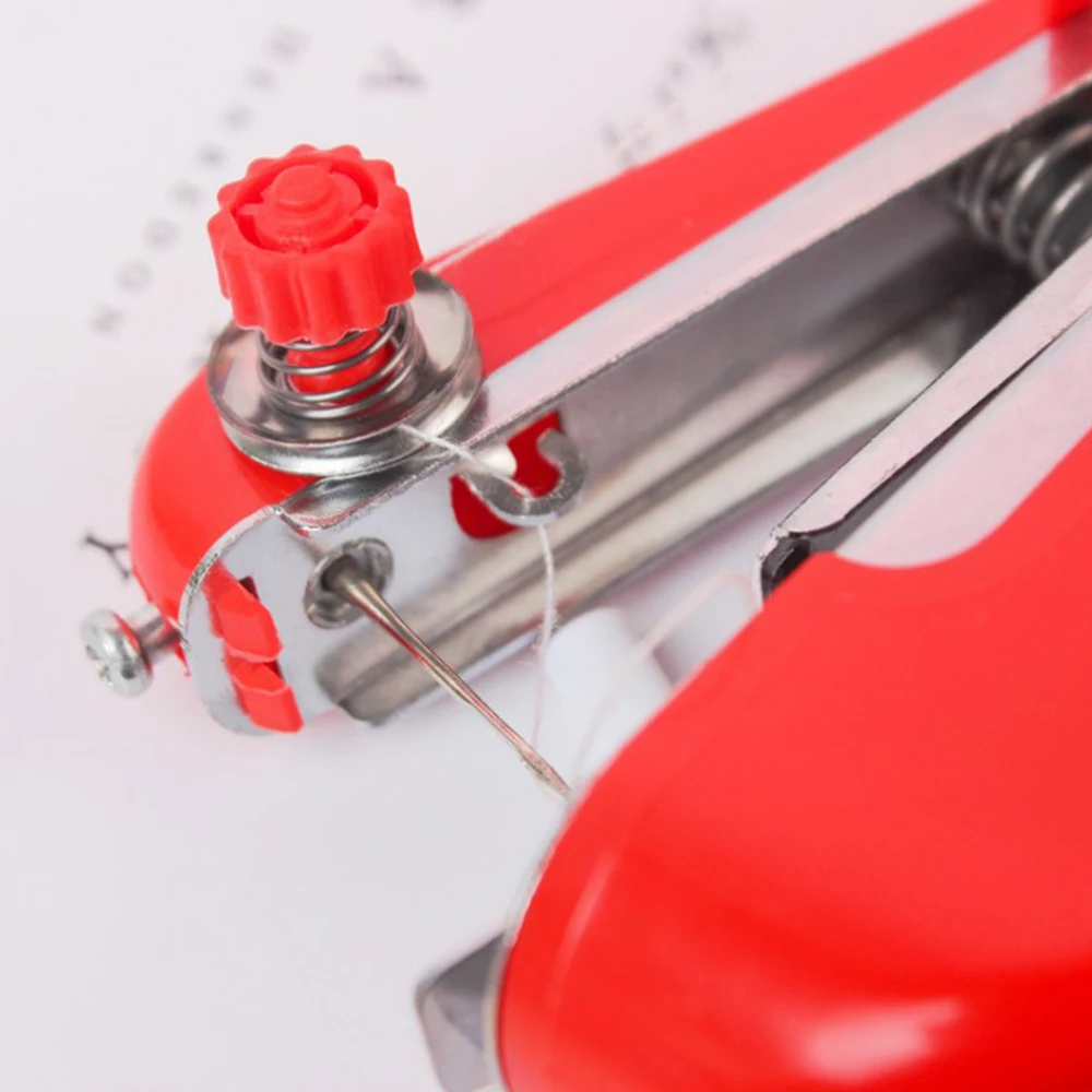 Mini Sewing Machine 1PC Portable Home Pocket Mini Tailor Stitch Handheld Sewing Machine 3