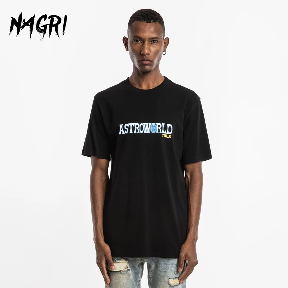 Casual Hip Hop T Shirt Travis Scott 