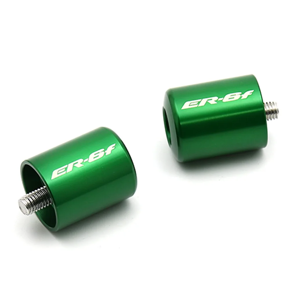 

Motorcycle Accessories CNC Handlebar Grips Bar Ends Cap Slider For KAWASAKI NINJA 650 ER6F ER-6F 2006-2017