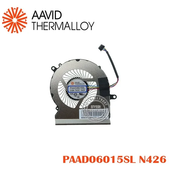 Вентилятор охлаждения MSI GP65 9SD MS-16U1 MS-16U2 PABD07012SH N425 PAAD06015SL N426 - Цвет лезвия: PAAD06015SL N426