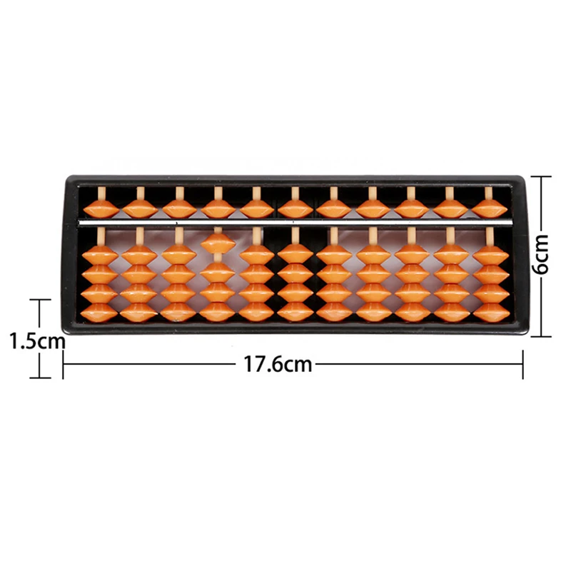 17 цифр Абакус соробан бисер Колонка Малыш Школа учебные средства инструмент Математика бизнес китайские Классические счеты развивающие игрушки