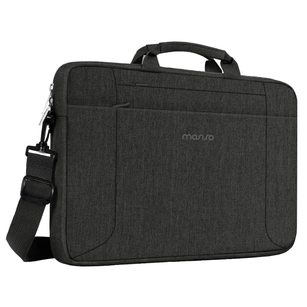 MOSISO 13 13,3 14 15 дюймов чехол для ноутбука сумка полиэстер Наплечная Сумка ремень для Macbook Air Pro/huawei matebook/lenovo yoga