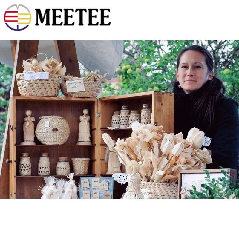 Meetee 4 мм X 100 м натуральный хлопок макраме шнур бежевая нить DIY настенное комнатное растение вешалка ремесло Домашний текстиль декоративные аксессуары AP266