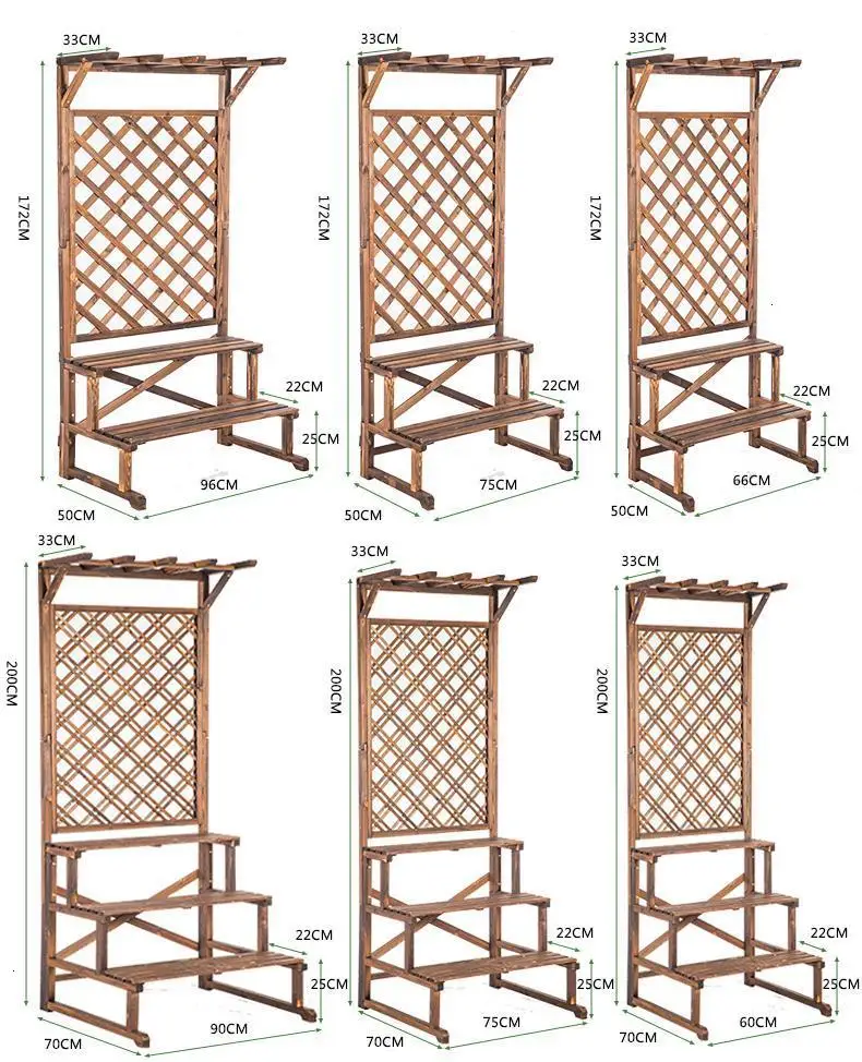 Деревянные полки стол Balkon Estante Flores Варанда Repisa Para Plantas Крытый для наружного балкона Цветочная полка стойка завод Стенд
