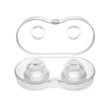 Correcteur de mamelon en Silicone, 1 paire, extracteur de mamelon indolore, aspirateur pour corriger les mamelons plats inversés 