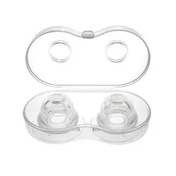 Correcteur de mamelon en Silicone, 1 paire, extracteur de mamelon indolore, aspirateur pour corriger les mamelons plats inversés 