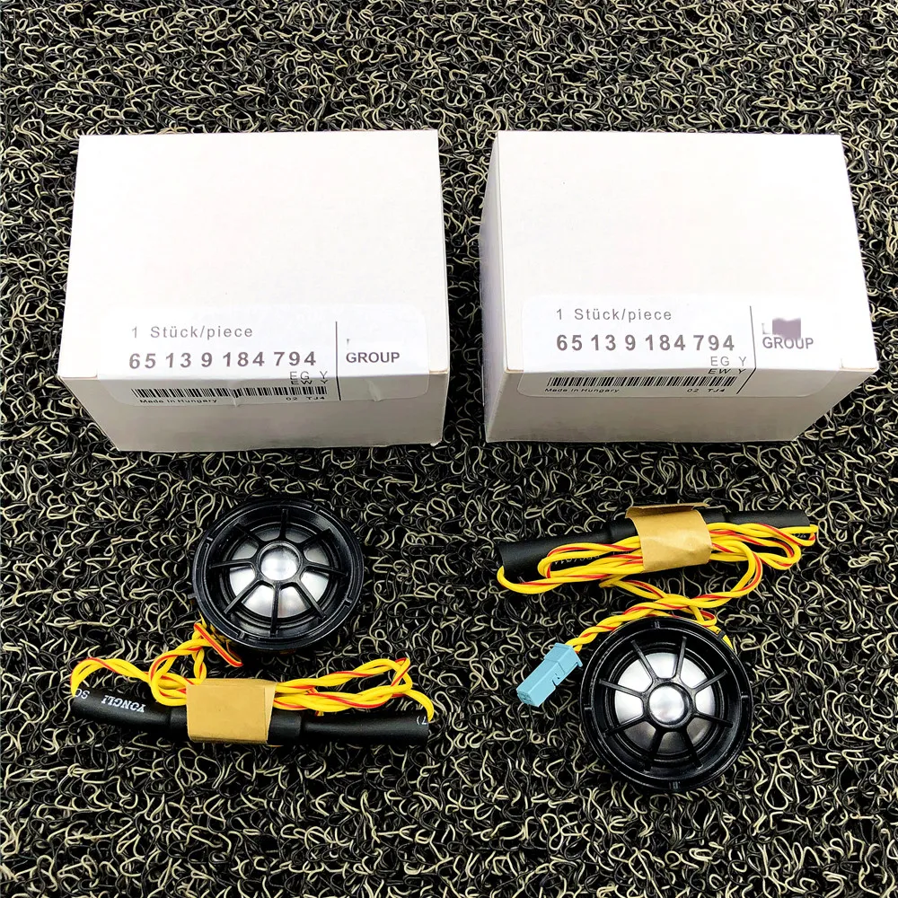 

Car front door tweeter For BMW F10 F15 F16 F30 G30 E90 E70 series Hi-Fi music stereo range frequency horn speaker 65139184794