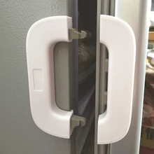 Serrure de sécurité de porte de réfrigérateur pour enfants, serrure de sécurité multifonction pour armoire de bébé, produits pour enfants 