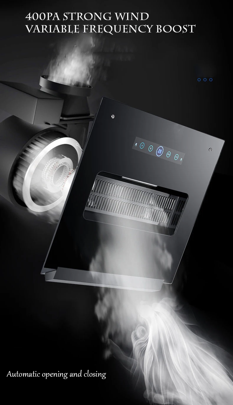 M600 mm Kitchen Suction Range Hood Smart Household Small stove Filters