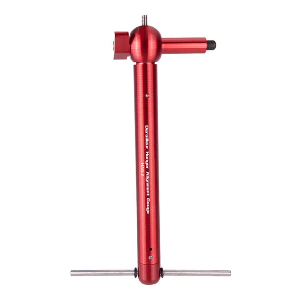 Manual Measurement Bicycle Repairing Alignment Gauge Tail Hook Corrector Hand Tools Aluminum Alloy Mountain Bike Maintenance